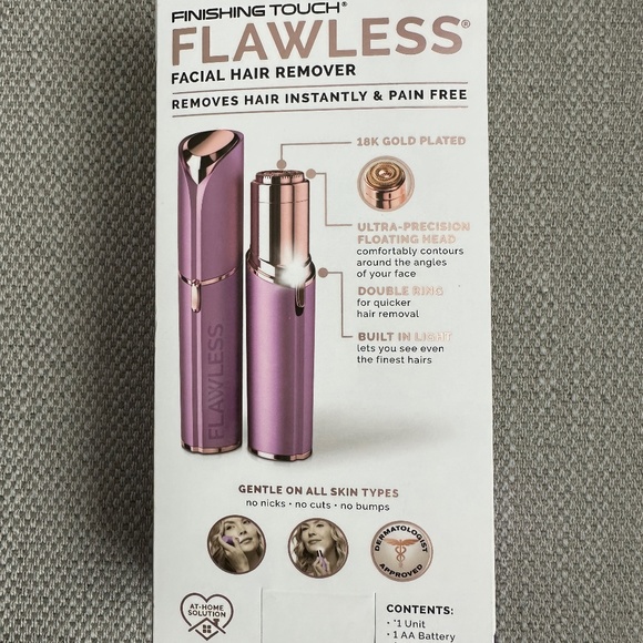 Finishing Touch Flawless Facial Hair Remover New - Picture 8 of 10